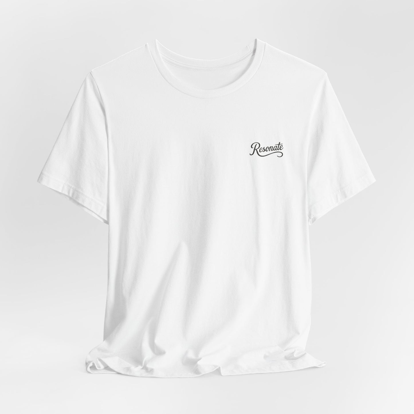 Abstract Ink Wave Tee — Artistic Swirl Graphic T-Shirt