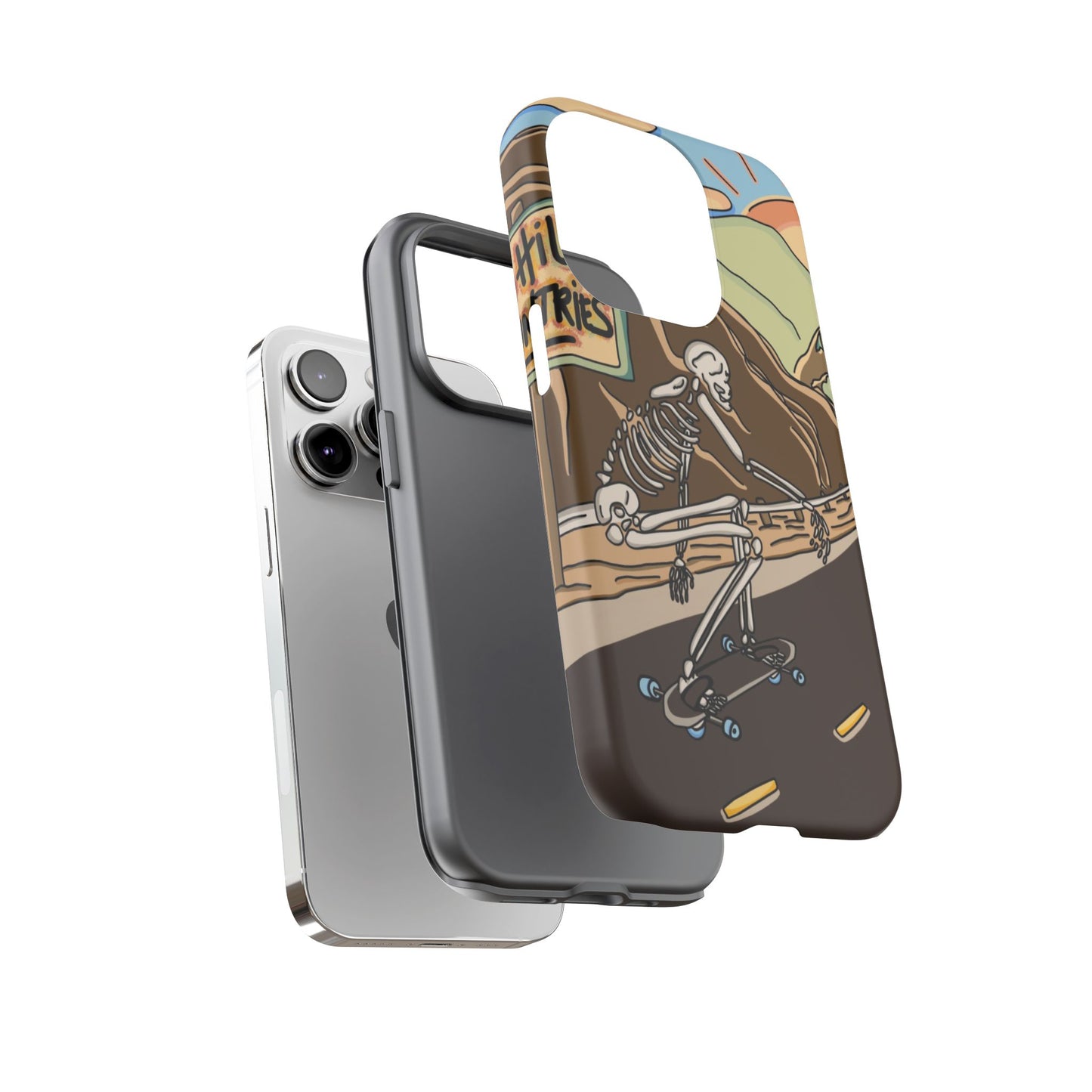 Phone Case — Skeleton Freeborder Hill Bomb Design