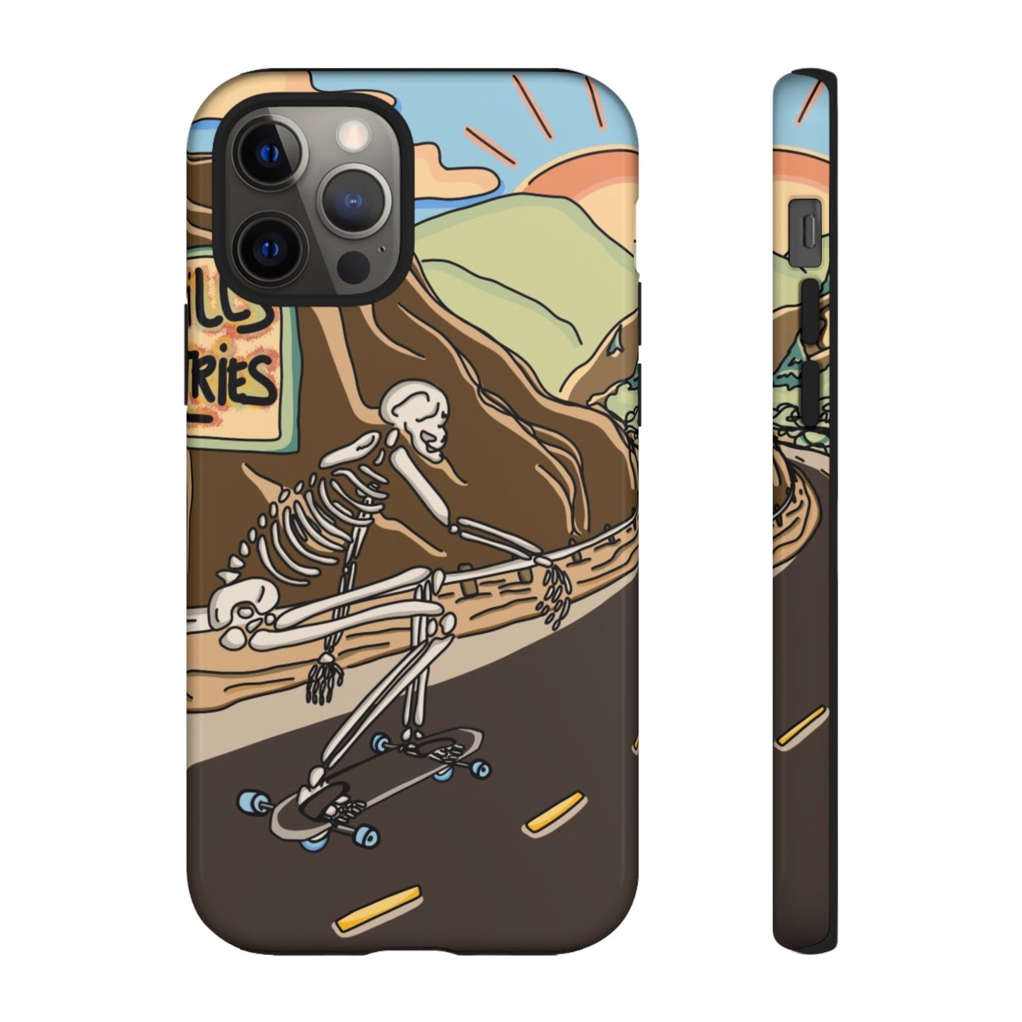 Phone Case — Skeleton Freeborder Hill Bomb Design