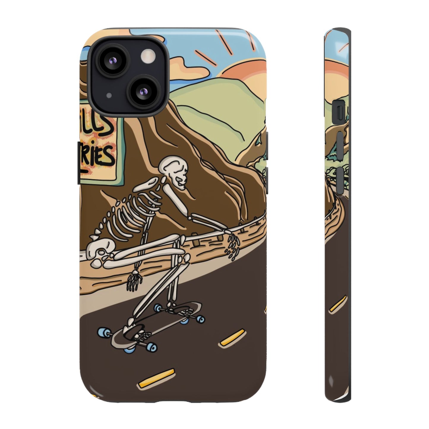 Phone Case — Skeleton Freeborder Hill Bomb Design