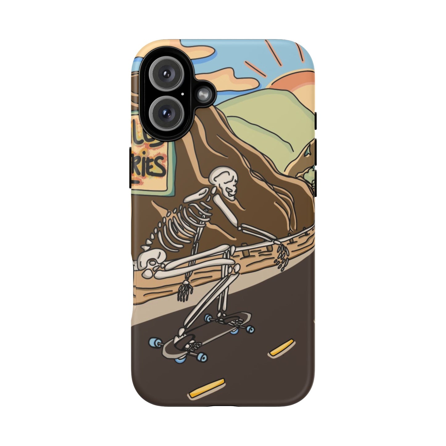 Phone Case — Skeleton Freeborder Hill Bomb Design