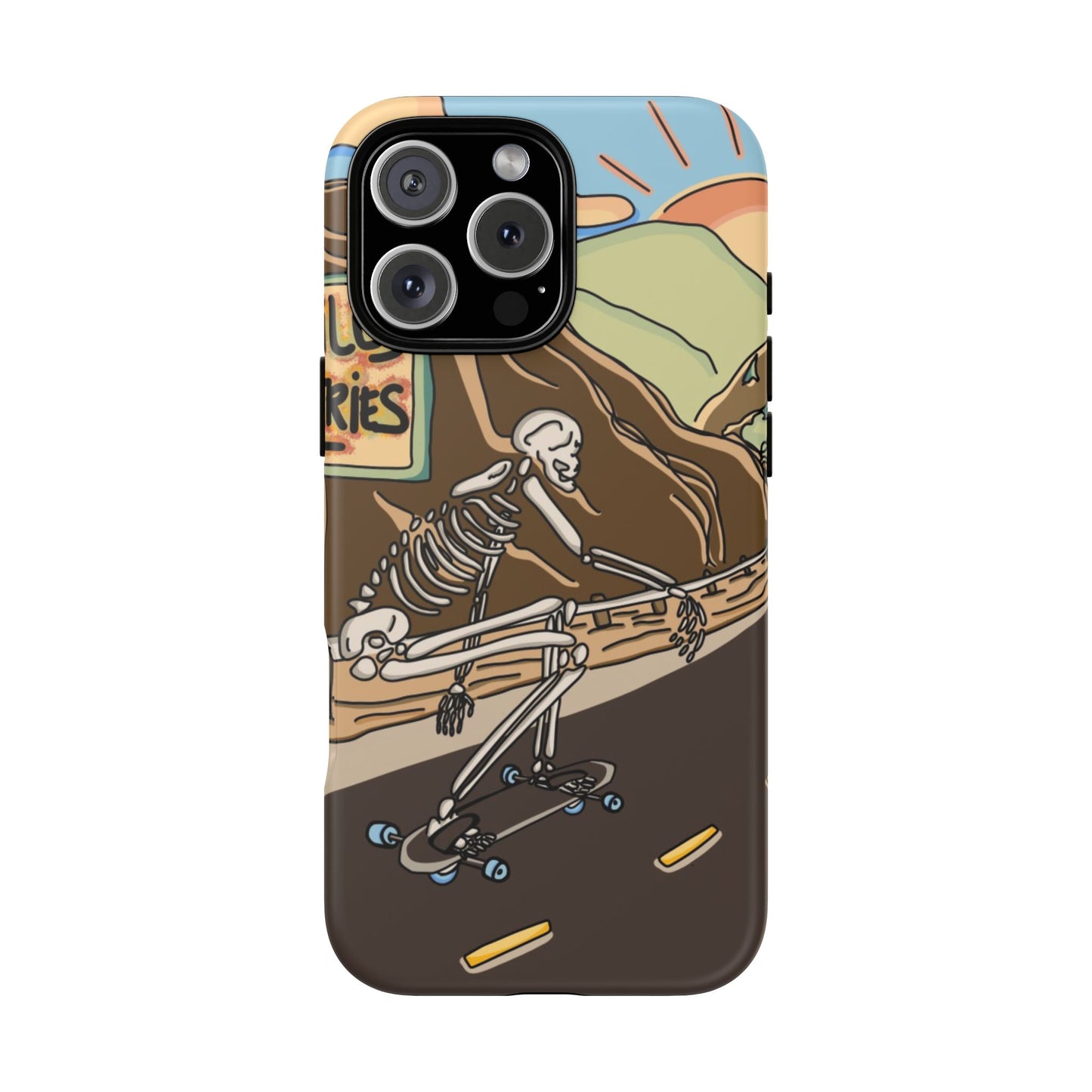 Phone Case — Skeleton Freeborder Hill Bomb Design