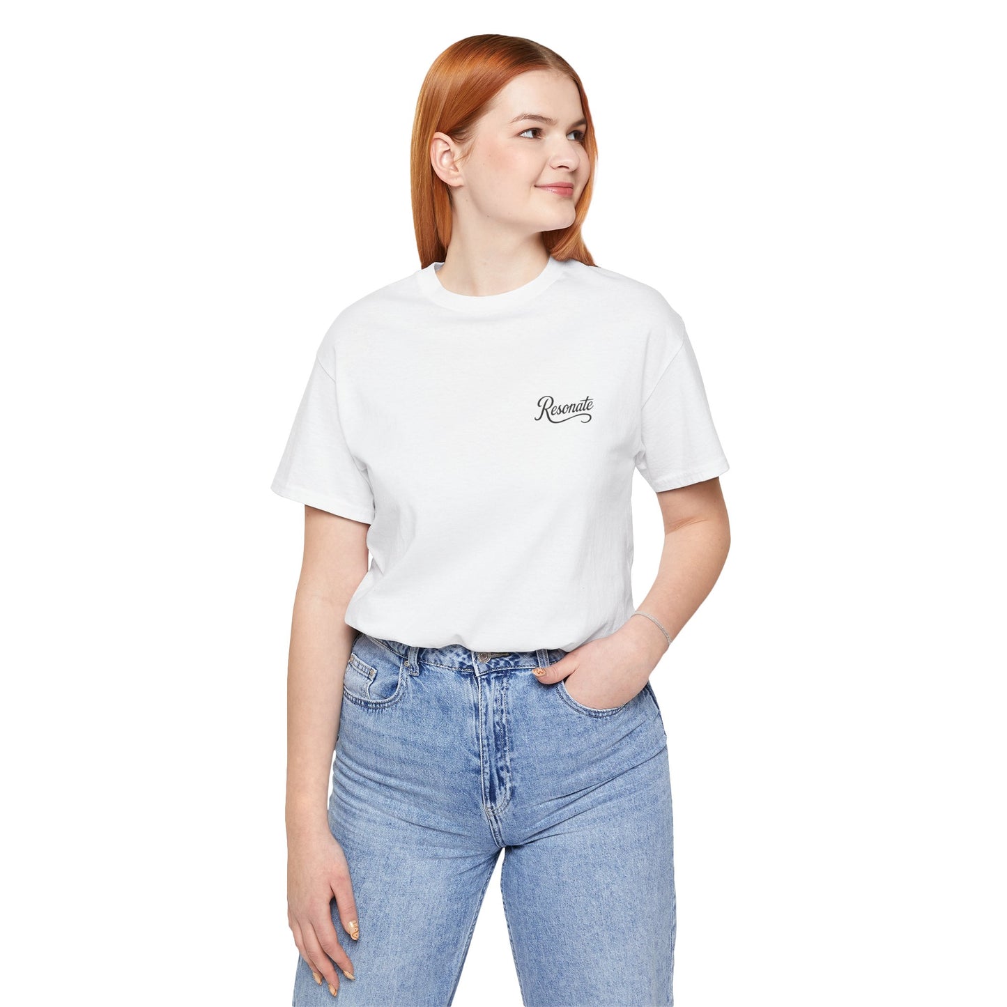 Abstract Ink Wave Tee — Artistic Swirl Graphic T-Shirt