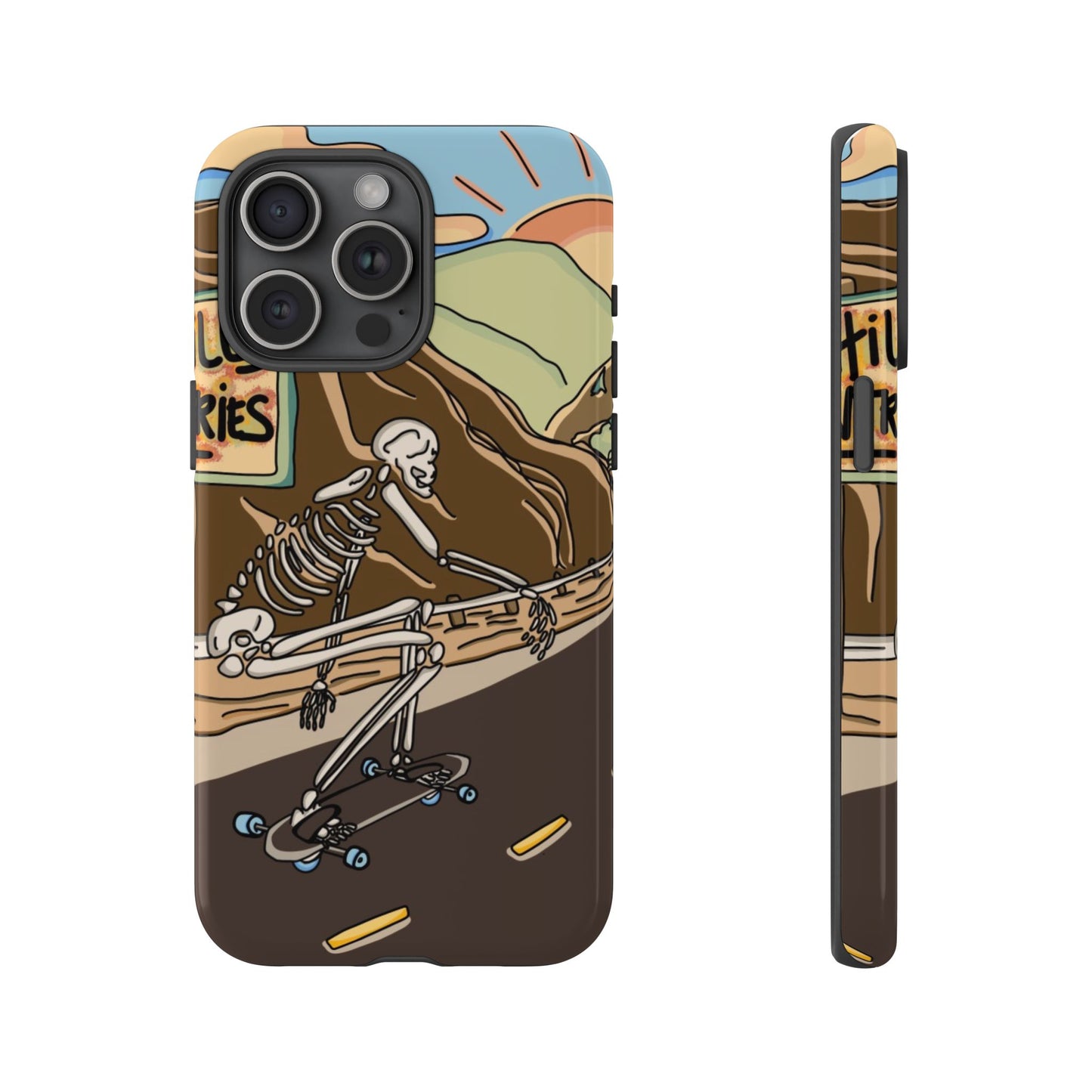 Phone Case — Skeleton Freeborder Hill Bomb Design