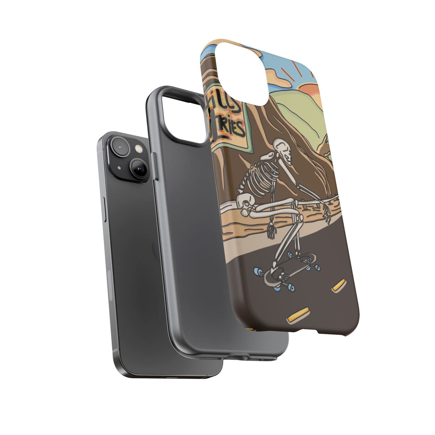 Phone Case — Skeleton Freeborder Hill Bomb Design