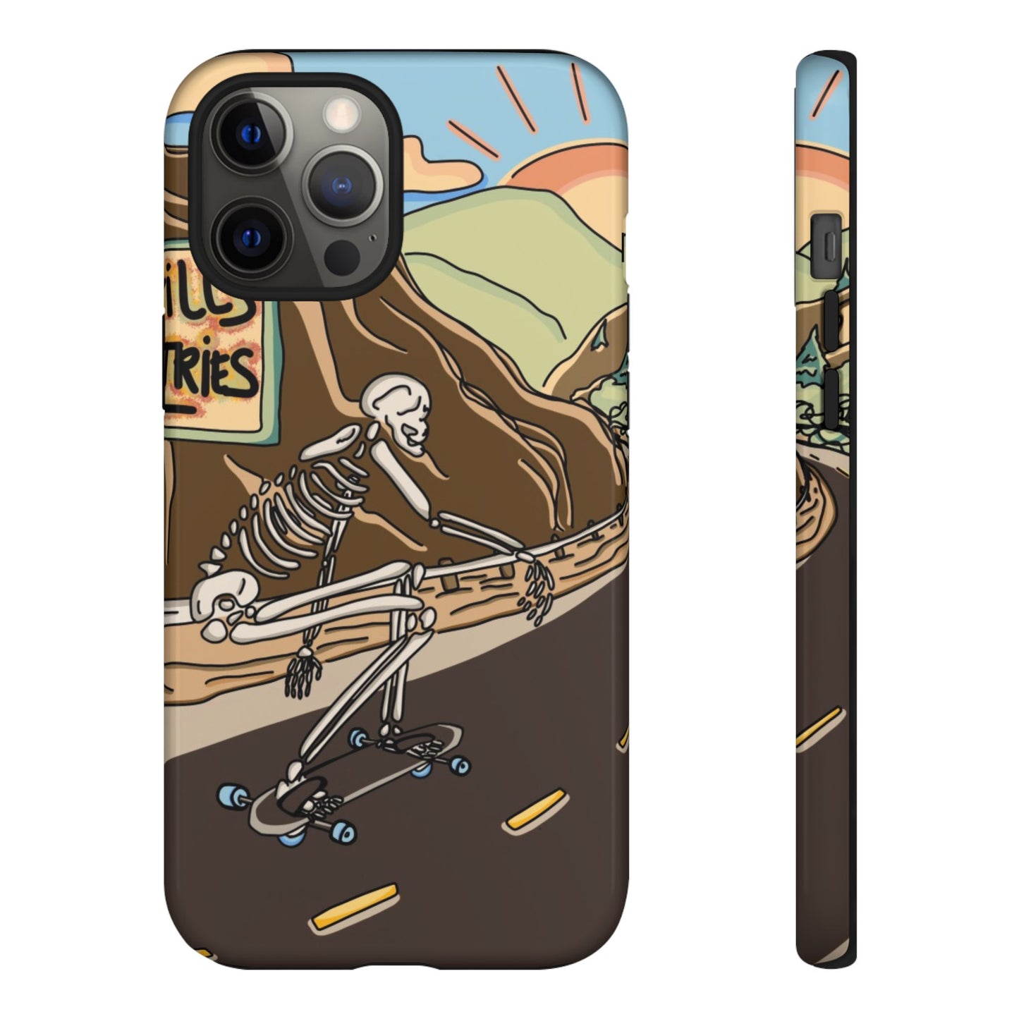 Phone Case — Skeleton Freeborder Hill Bomb Design