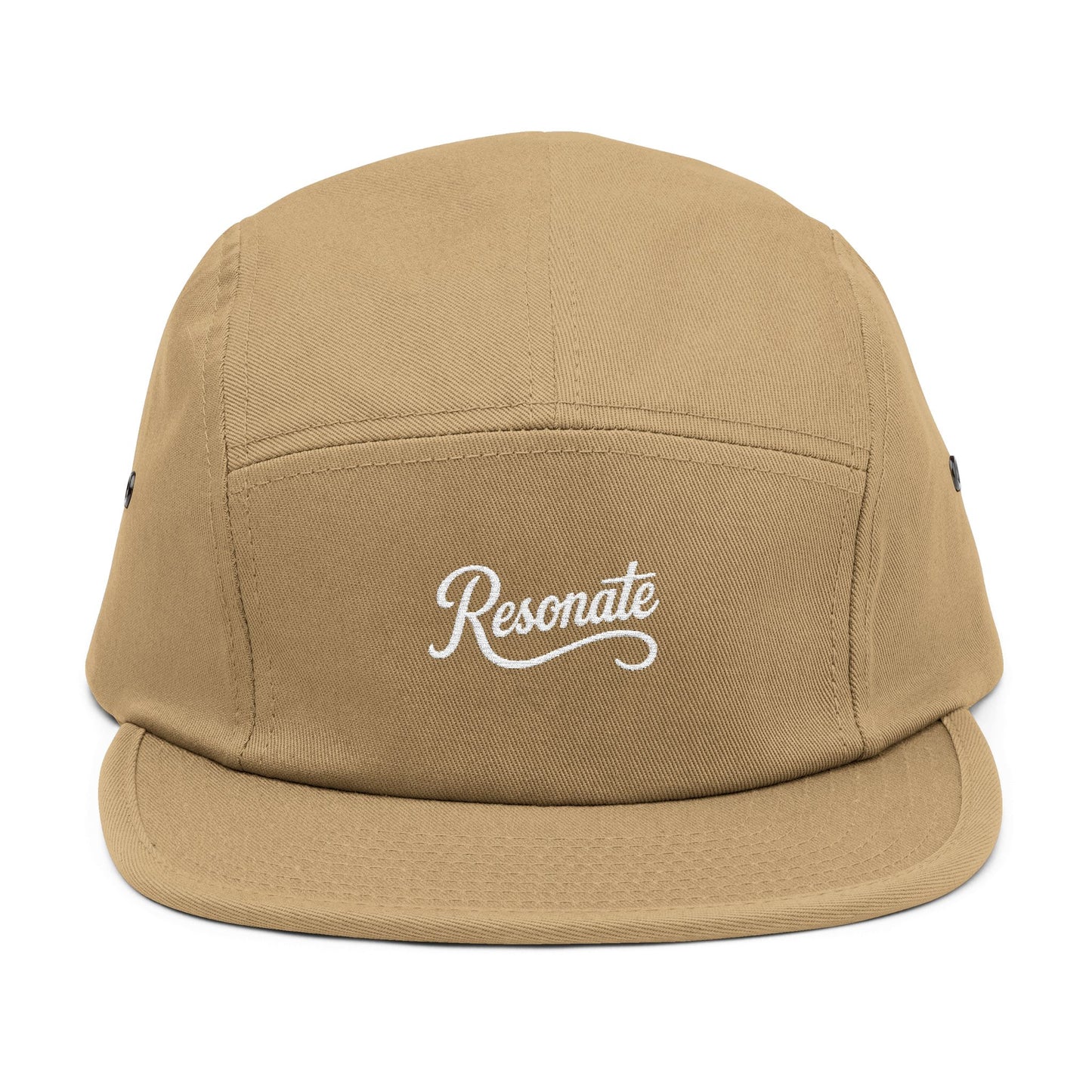 Resonate Embroidered 5-Panel Cap — Freebord Hat
