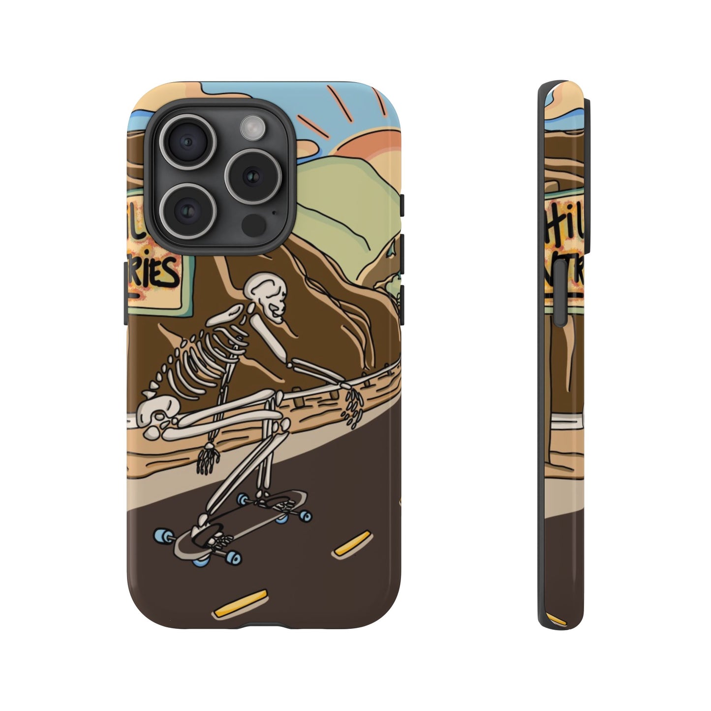Phone Case — Skeleton Freeborder Hill Bomb Design