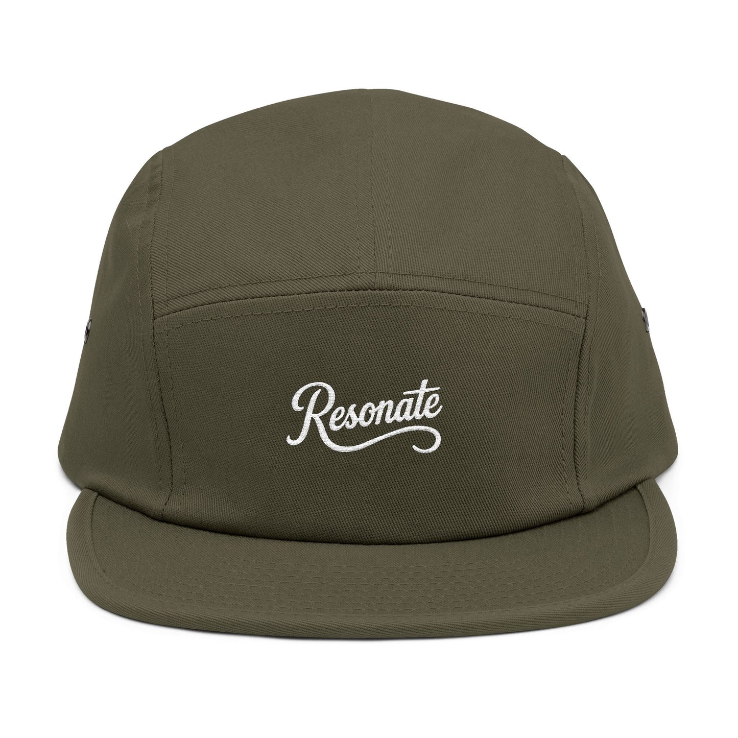 Resonate Embroidered 5-Panel Cap — Freebord Hat