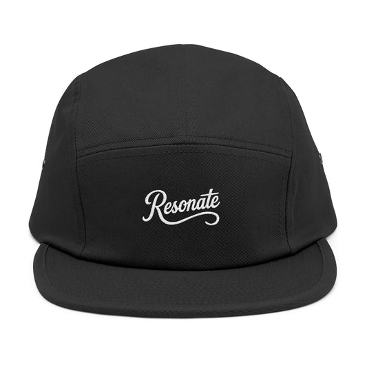 Resonate Embroidered 5-Panel Cap — Freebord Hat