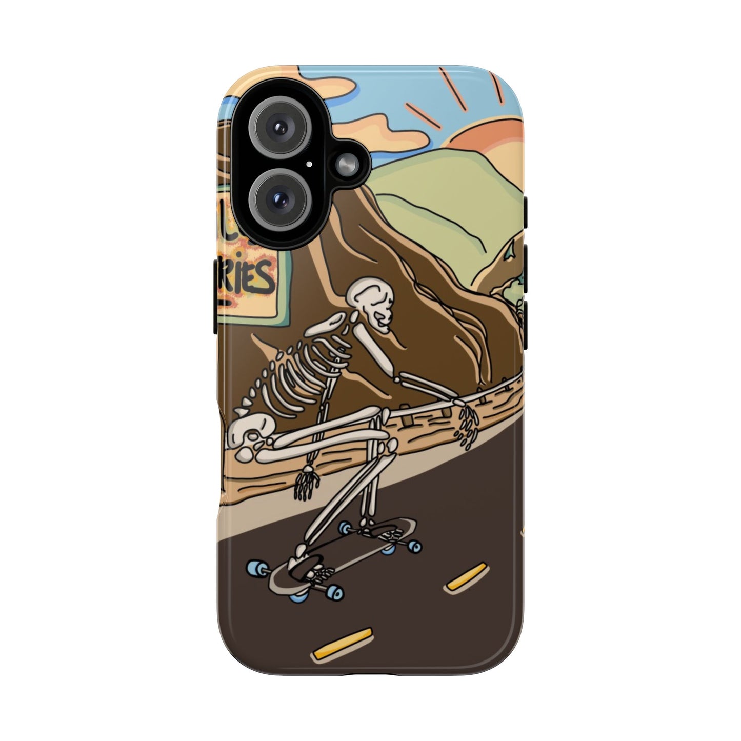 Phone Case — Skeleton Freeborder Hill Bomb Design
