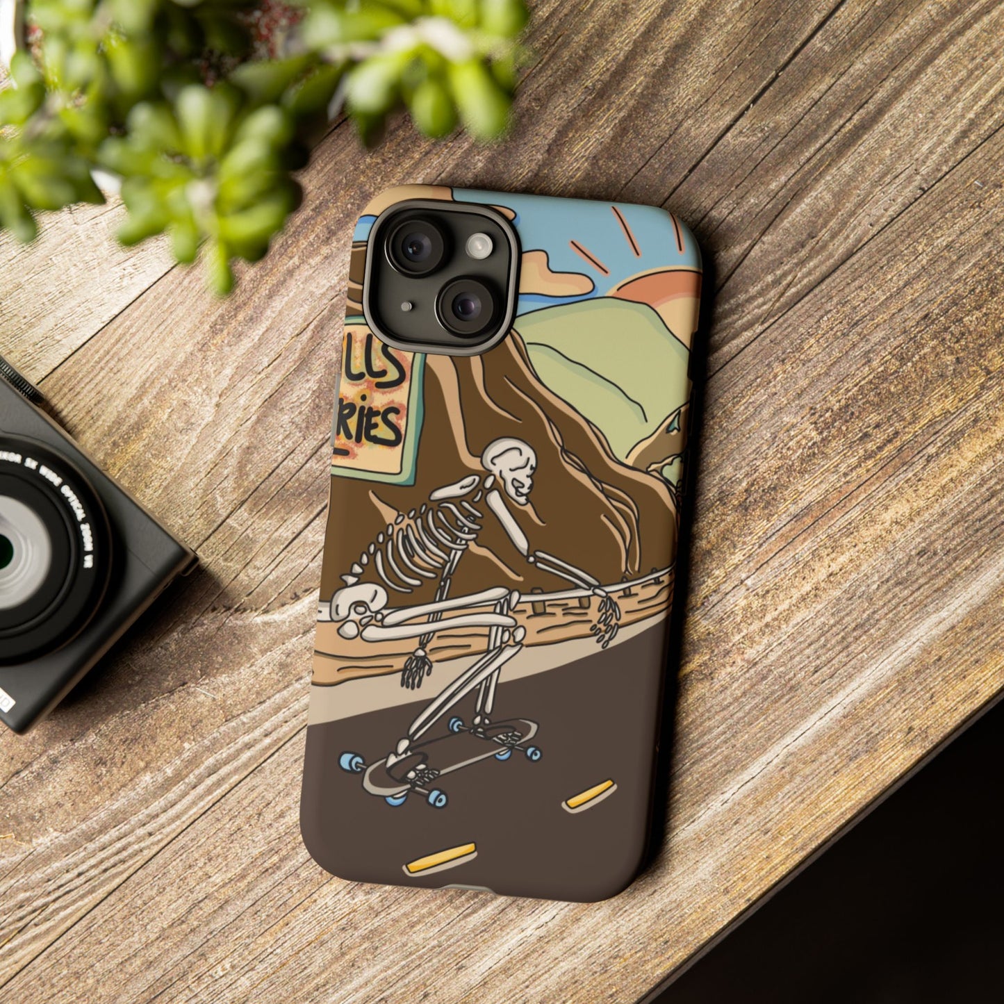Phone Case — Skeleton Freeborder Hill Bomb Design