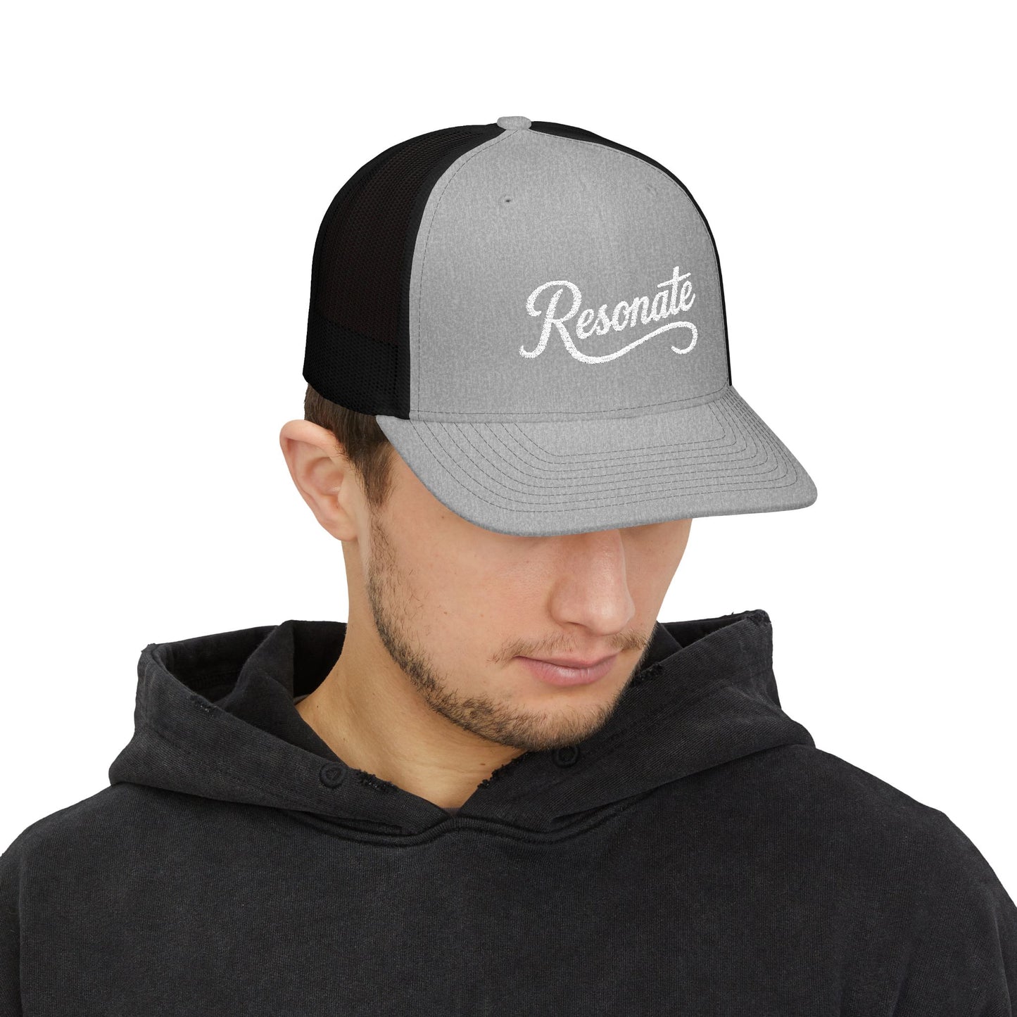 Resonate Embroidered Trucker Cap