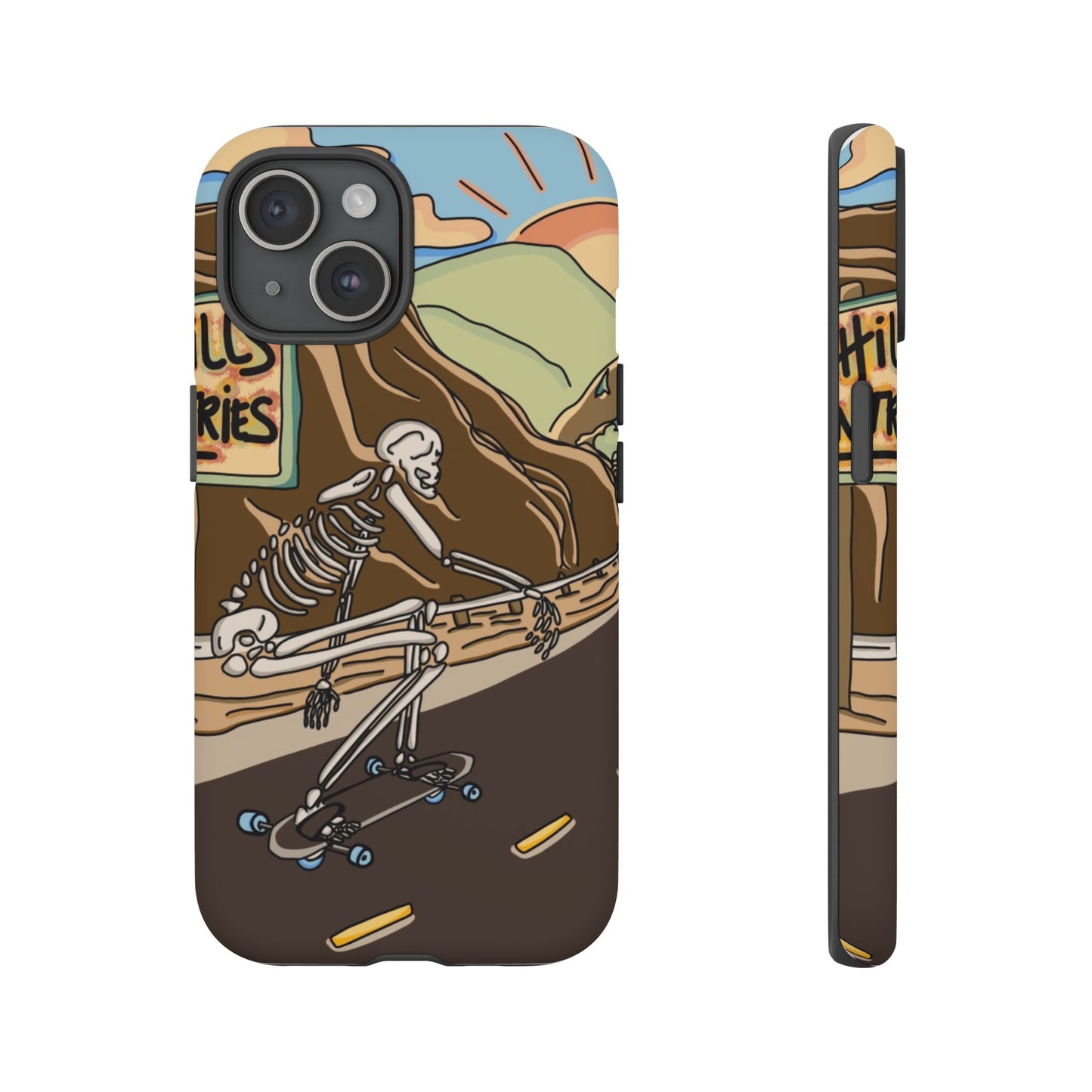 Phone Case — Skeleton Freeborder Hill Bomb Design