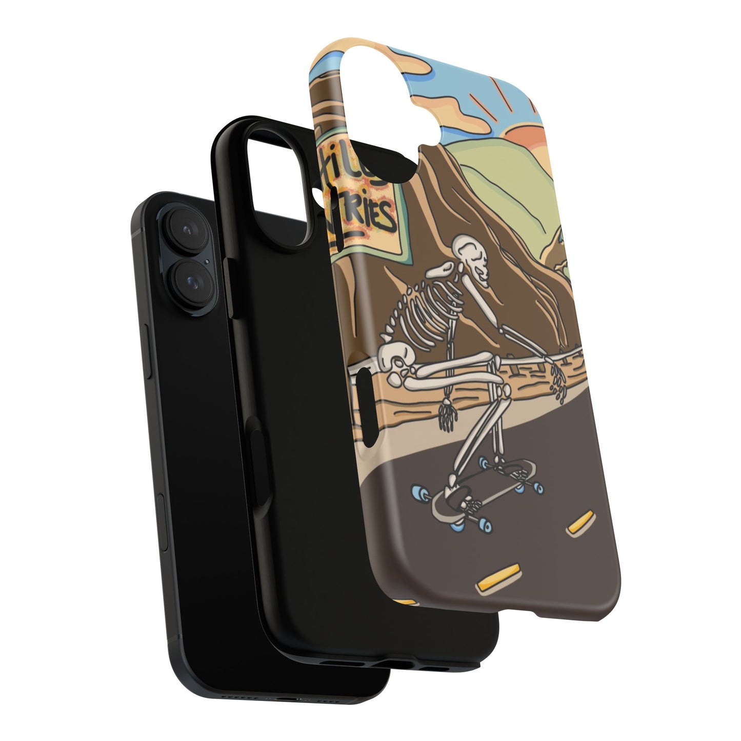 Phone Case — Skeleton Freeborder Hill Bomb Design