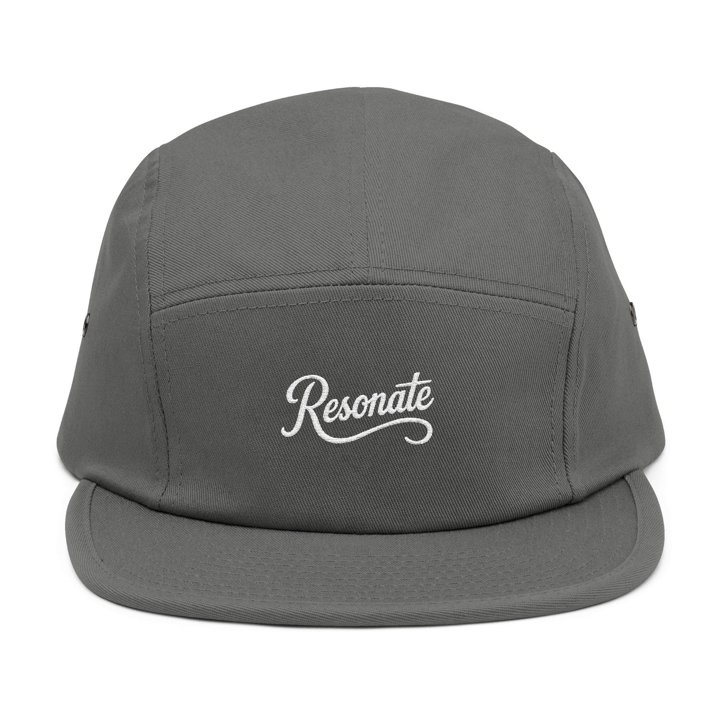 Resonate Embroidered 5-Panel Cap — Freebord Hat