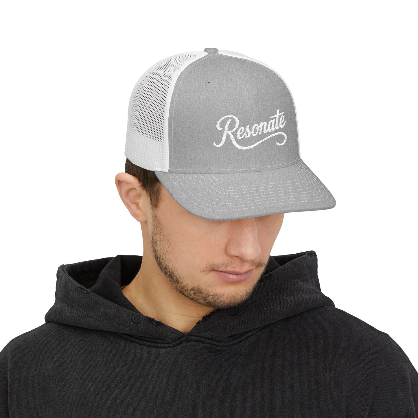 Resonate Embroidered Trucker Cap