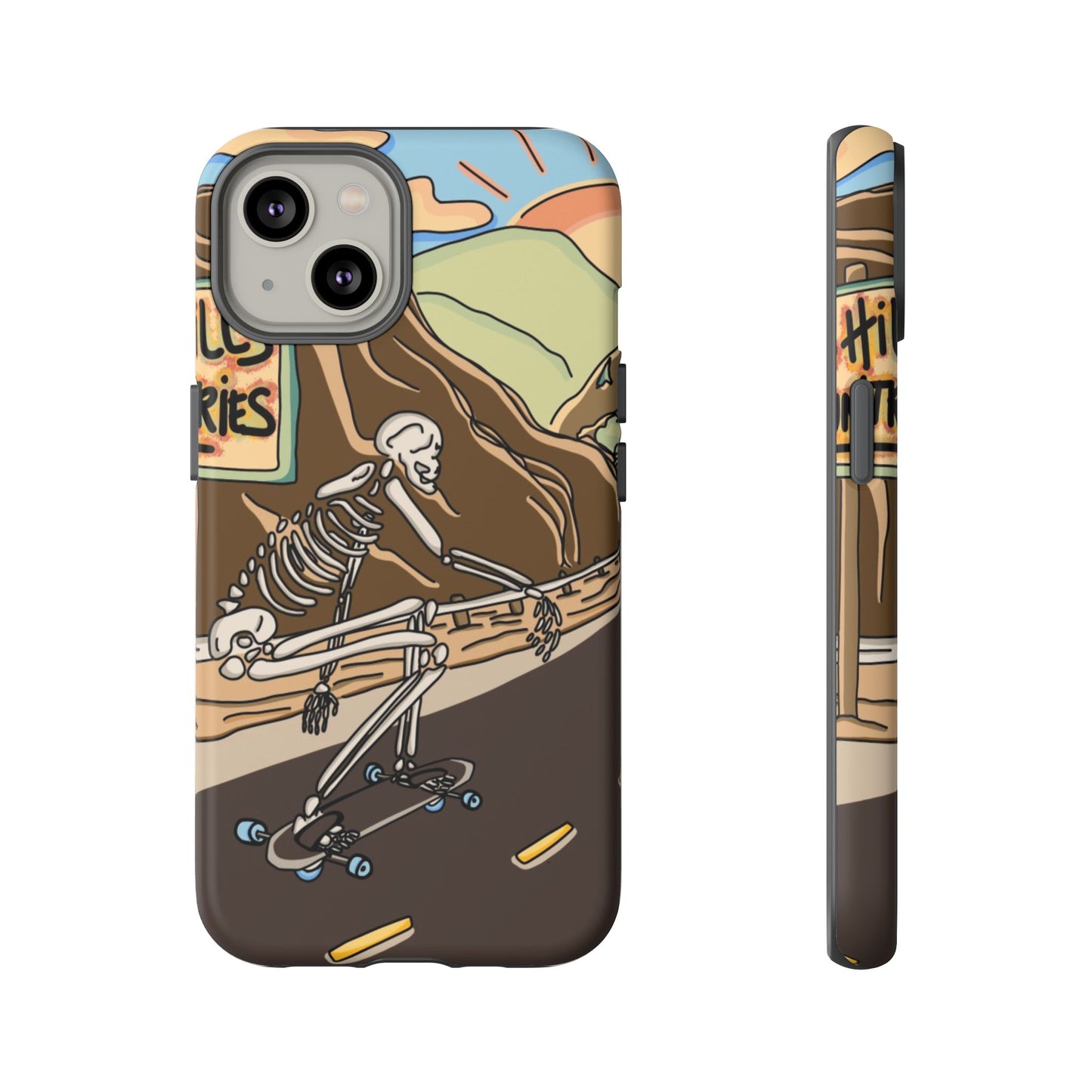 Phone Case — Skeleton Freeborder Hill Bomb Design