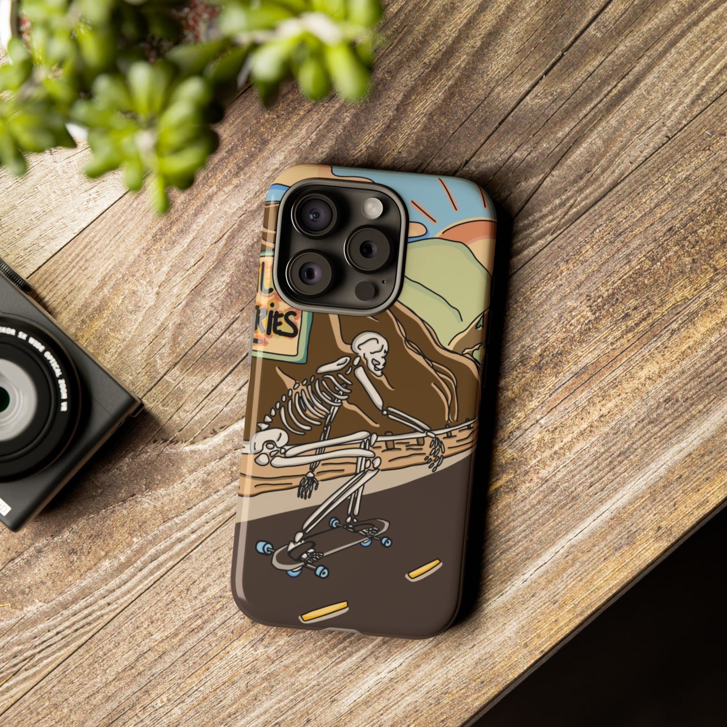 Phone Case — Skeleton Freeborder Hill Bomb Design