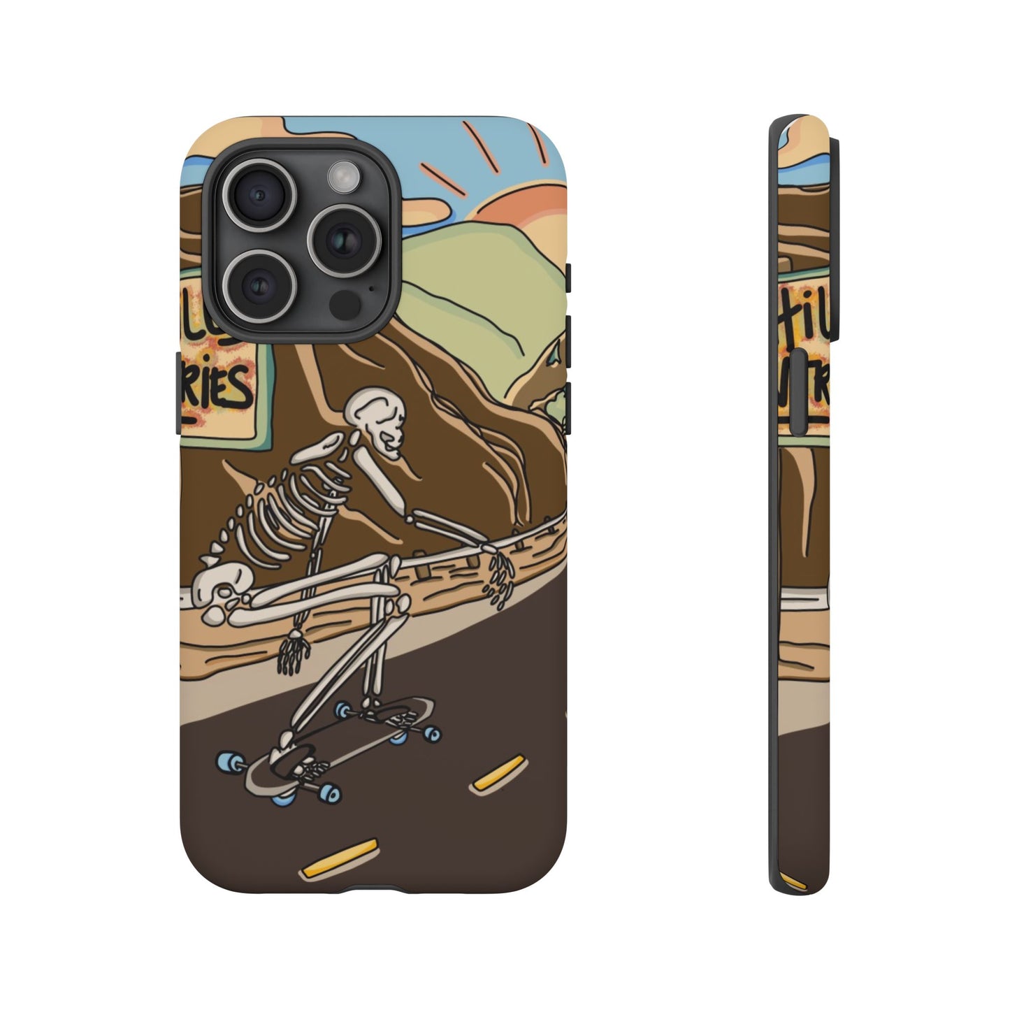 Phone Case — Skeleton Freeborder Hill Bomb Design