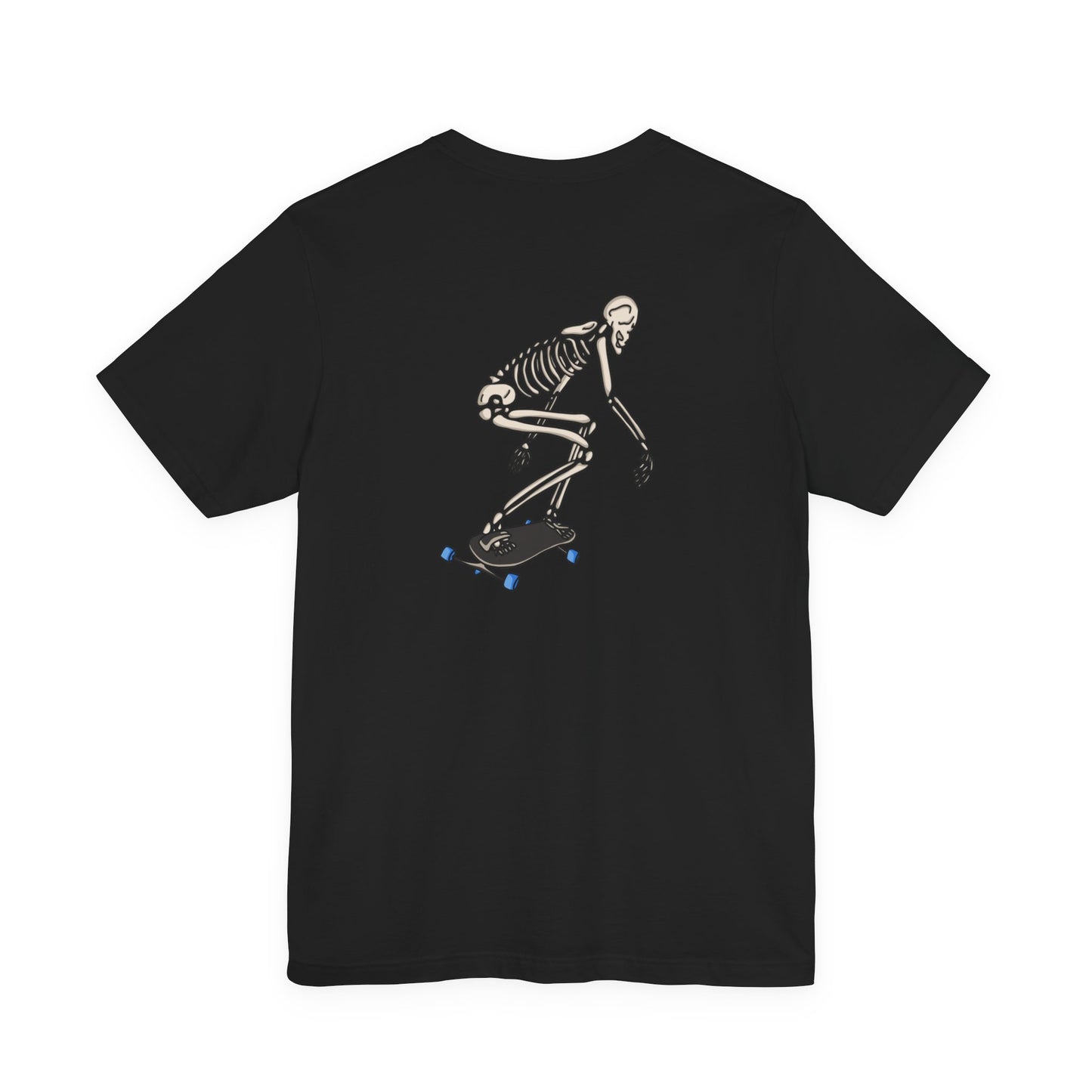 Skeleton Freeborder T‑Shirt — Skeleton Skateboarding Graphic Tee