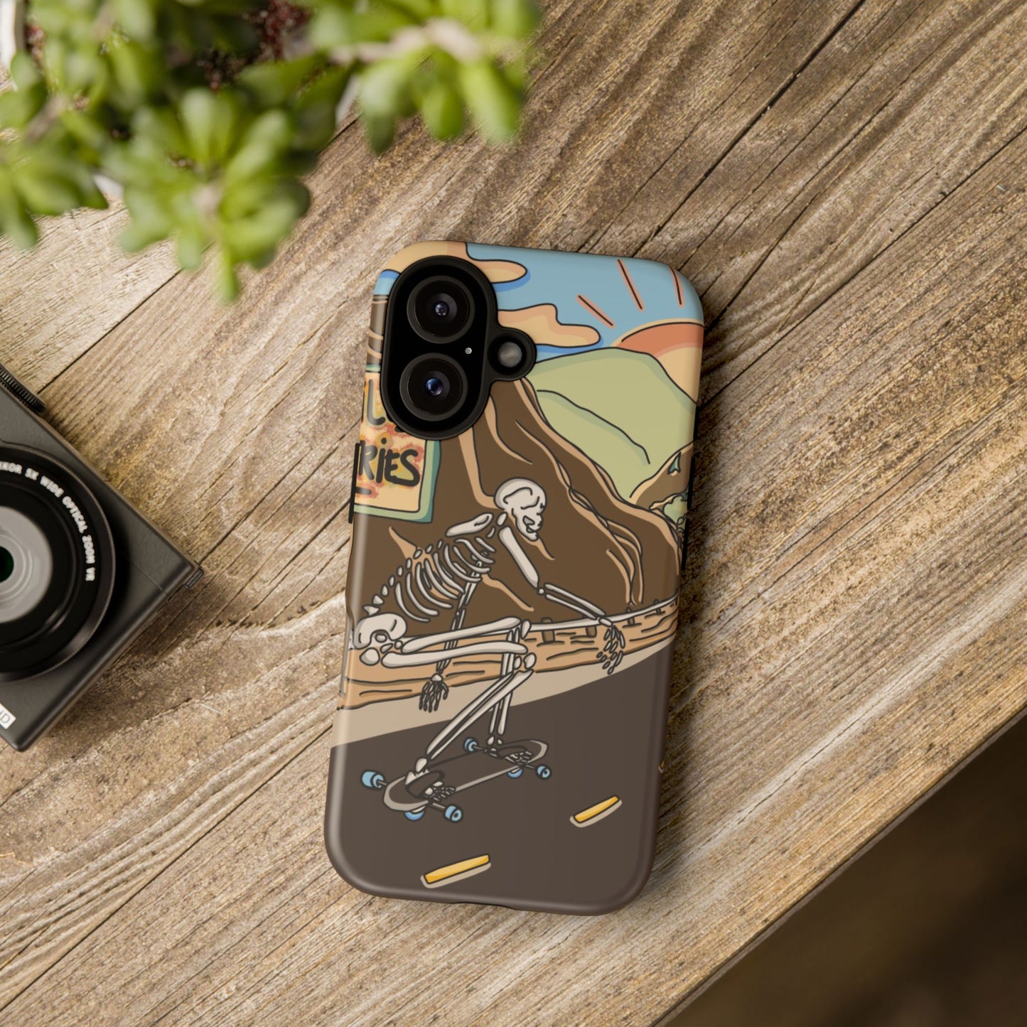 Phone Case — Skeleton Freeborder Hill Bomb Design