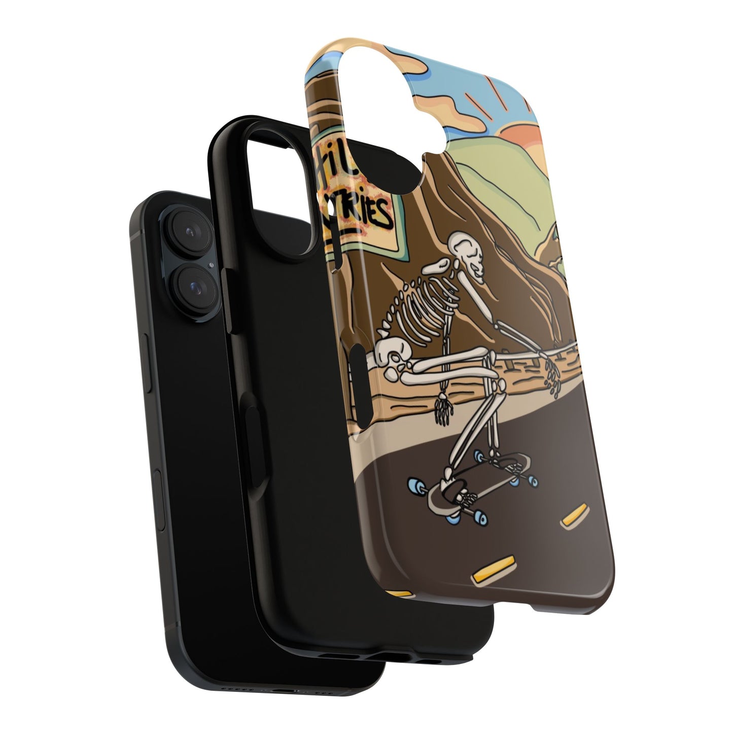 Phone Case — Skeleton Freeborder Hill Bomb Design