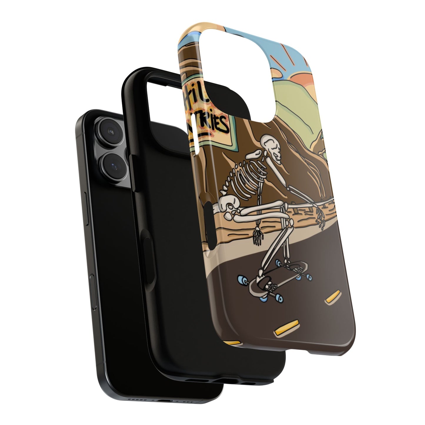 Phone Case — Skeleton Freeborder Hill Bomb Design