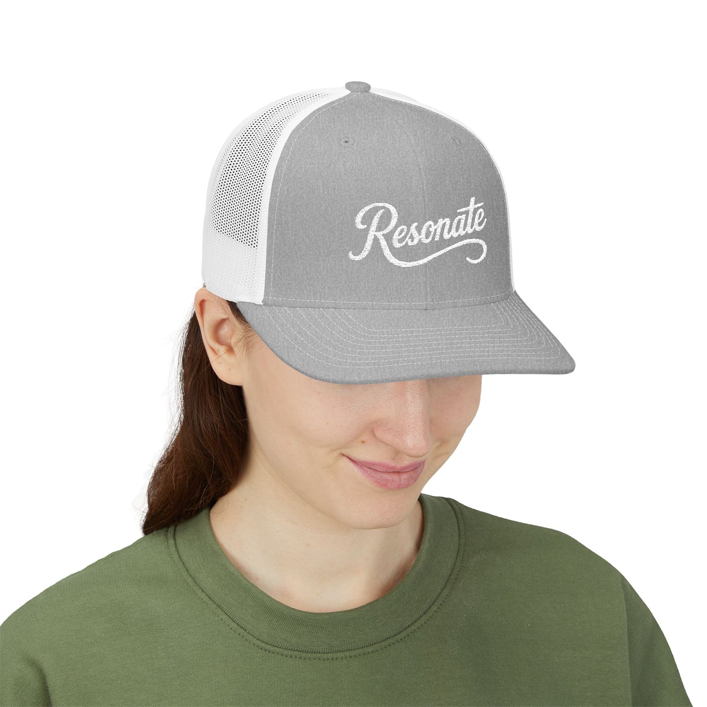 Resonate Embroidered Trucker Cap