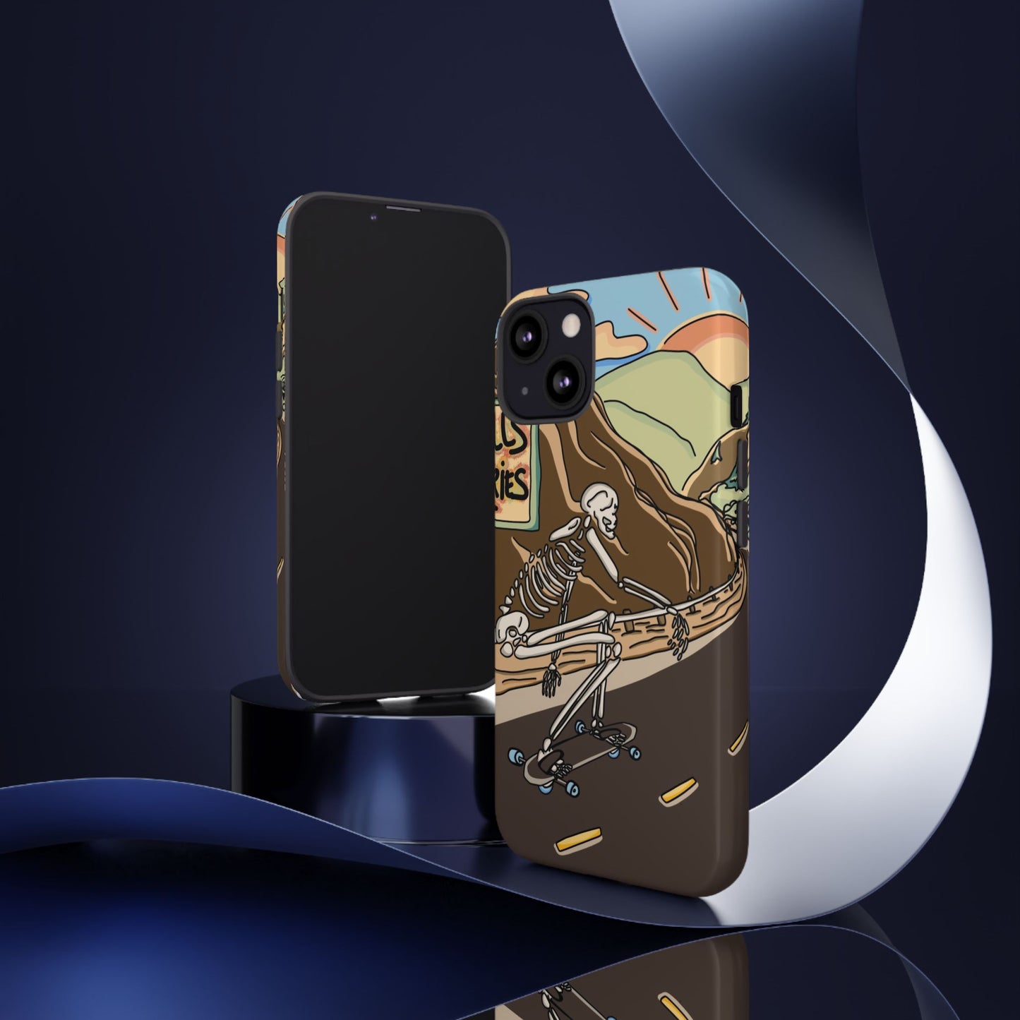 Phone Case — Skeleton Freeborder Hill Bomb Design